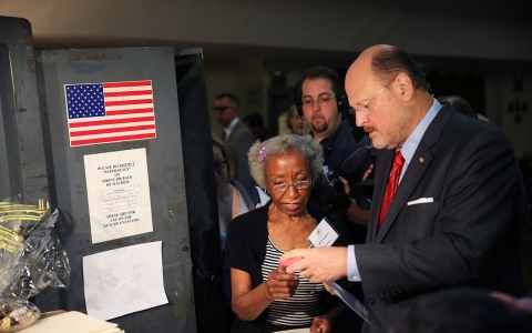 Republican mayoral candidate Joe Lhota