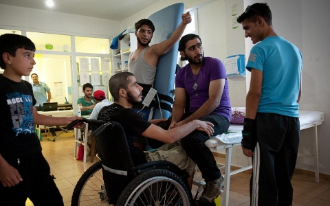 Thumbnail image for Photos: A haven for war-wounded Syrians 