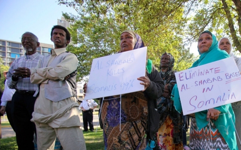 Al-Shabab-Protest