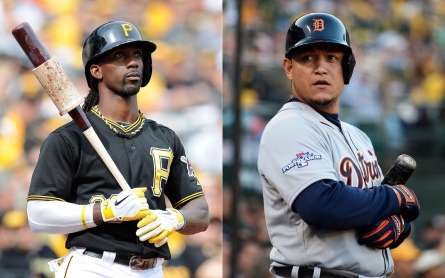 McCutchen, Cabrera win MVP awards  