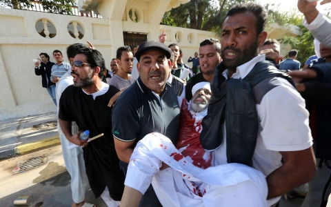 Thumbnail image for Anti-militia protest turns deadly in Libya