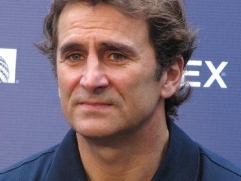 Alex Zanardi at a press conference Thursday.