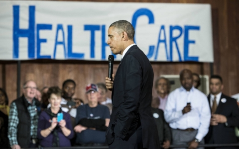 Obama looking worried