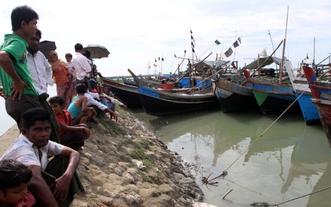 An annual and often deadly exodus from Rakhine state usually begins in November