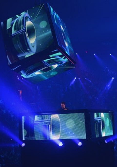 DJ Zedd at a recent show in Las Vegas.