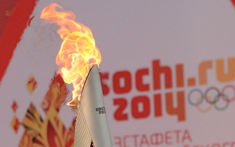 Sochi flame