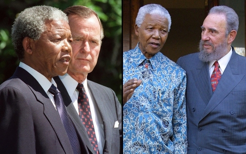 Thumbnail image for Why Mandela could embrace both Castro and Bush