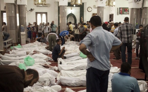 Thumbnail image for Smell of death lingers in Cairo mosque