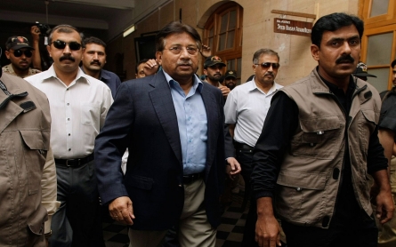 Musharraf charged in Bhutto death