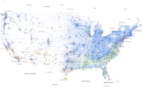 Thumbnail image for Map: America still divided by race