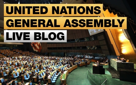 UN General Assembly Live Blog