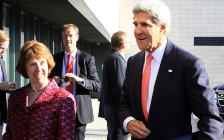 Kerry rallies EU for action in Syria