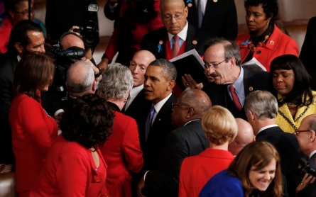 Women front and center in Obama’s State of the Union address