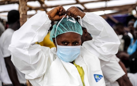 Thumbnail image for A song for the dying: Comforting Ebola patients in their final days