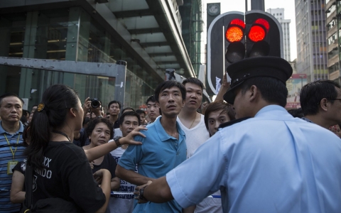 Thumbnail image for Hong Kong residents slowly losing patience with protests