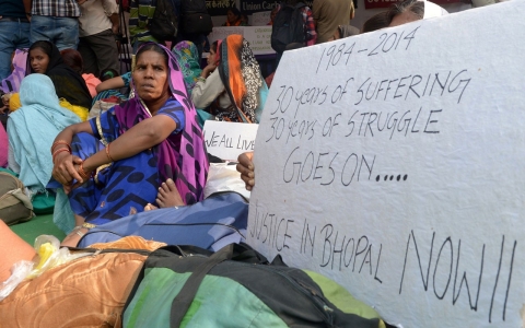 Thumbnail image for Bhopal disaster victims stage hunger strike for higher compensation