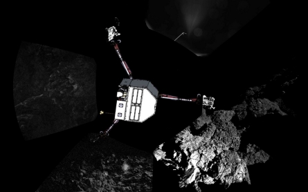 Rosetta probe rests in the dark after epic space journey