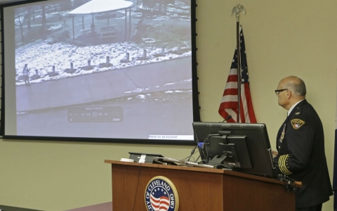 Thumbnail image for Cleveland police release video of police shooting of 12-year-old