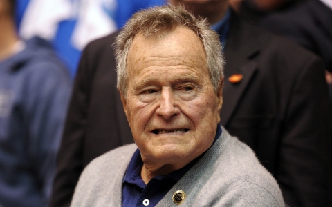 Thumbnail image for Ex-President George H.W. Bush hospitalized 