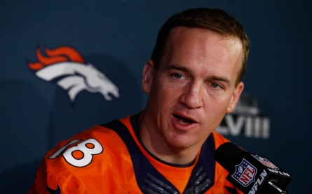 Bronco's Manning wins NFL's Most Valuable Player award for fifth time