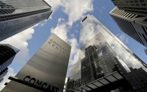 The Comcast Center building in Philadelphia, Pennsylvania, U.S., on Thursday, Dec. 3, 2009.