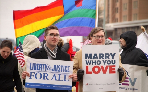 Thumbnail image for Virginia's gay marriage ban struck down