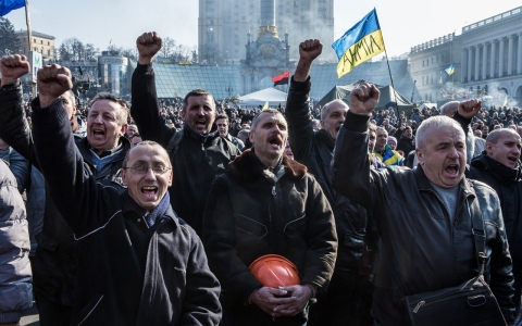 Thumbnail image for Despite deal, Ukrainian street remains wary