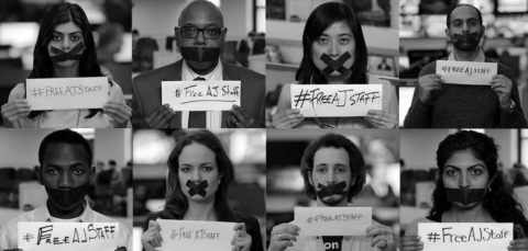 Thumbnail image for #FreeAJStaff: A global day of action