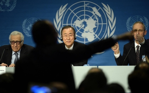 Thumbnail image for UN chief blames Syrian government, rebels for humanitarian disaster