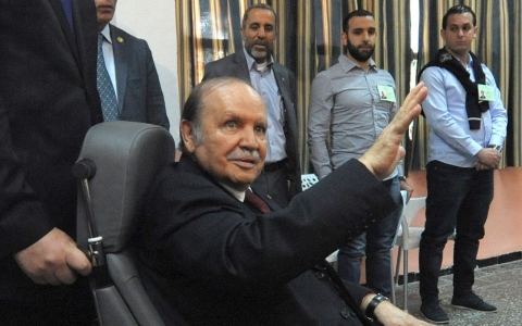 Thumbnail image for Algeria president wins 4th term amid widespread boycotts