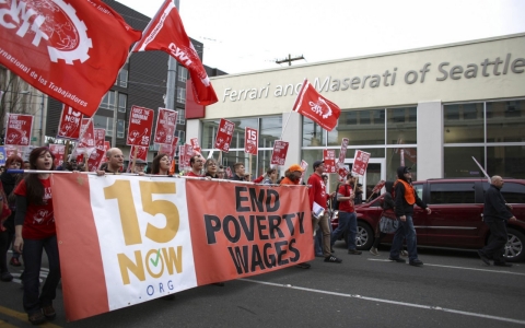 Thumbnail image for Seattle marks May Day with $15 minimum wage hike