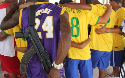 Thumbnail image for  Shooting goals and AK-47s: The other soccer cup in Rio’s Favelas