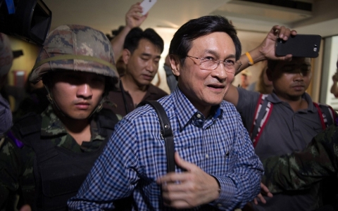 Thumbnail image for Thai troops detain ex-government minister who criticized coup