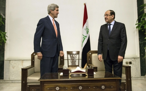 Thumbnail image for Kerry vows 'sustained' support for Iraq, but strains with Maliki remain