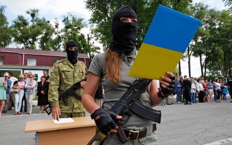 Thumbnail image for The Donbass Battalion prepares to save Ukraine from separatists