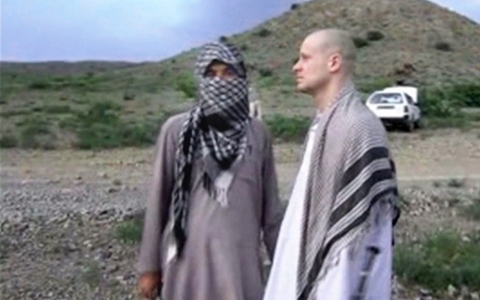 Thumbnail image for Taliban video shows dazed-looking Bergdahl in handover