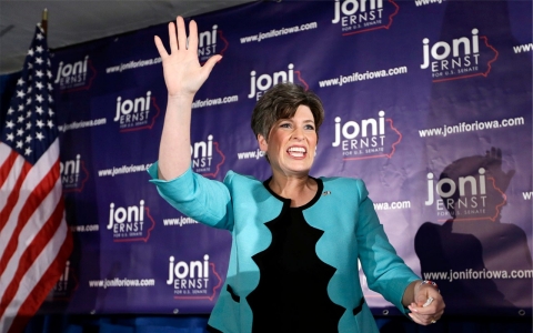 Thumbnail image for Joni Ernst may make history as first Iowa woman to go to Congress