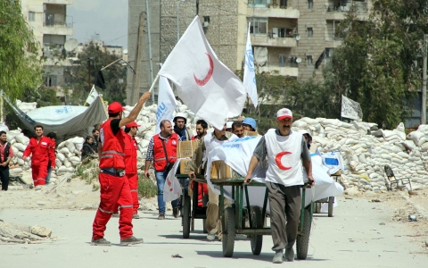 Thumbnail image for UN authorizes aid delivery to Syria despite regime’s protests