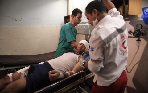 Thumbnail image for Gaza paramedic haunted by daily carnage, anxiety for his family