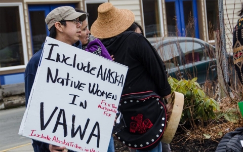 Thumbnail image for Proponents fight for change so Alaska Natives covered by VAWA