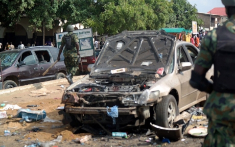 Thumbnail image for Twin blasts kill dozens in Nigeria