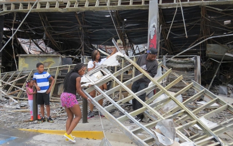 Thumbnail image for After vigil and looting, the people of Ferguson try to pick up the pieces