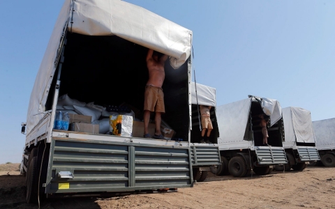 Thumbnail image for Russia allows Ukraine to inspect aid convoy