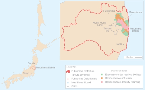 Safecast, a data group founded after the Fukushima disaster, maintains a database of radiation readings. 