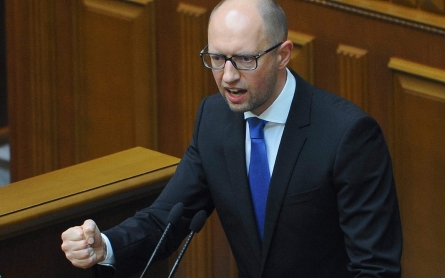 Ukraine PM accuses Russia of wanting to 'restore the Soviet Union'