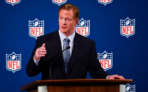 Thumbnail image for NFL chief refuses to step down over handling of domestic abuse cases