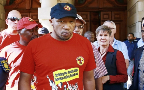 Thumbnail image for South African labor leader pitches a new socialist party