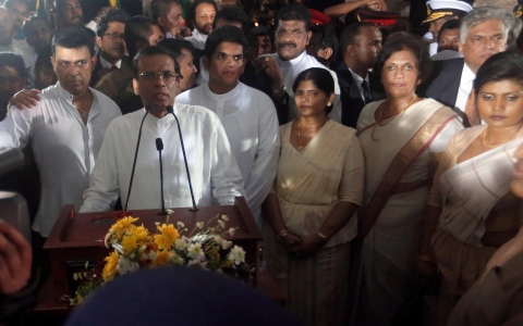 Thumbnail image for Power plays behind Sirisena's surprise victory in Sri Lanka