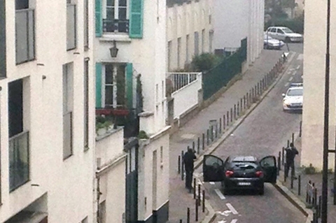 Thumbnail image for Hunt for gunmen after 12 killed in Paris attack on satirical magazine