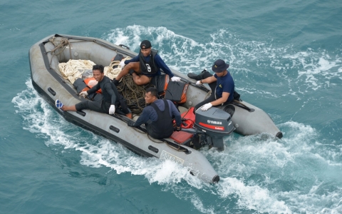 Thumbnail image for Search teams hear pings in AirAsia black box search